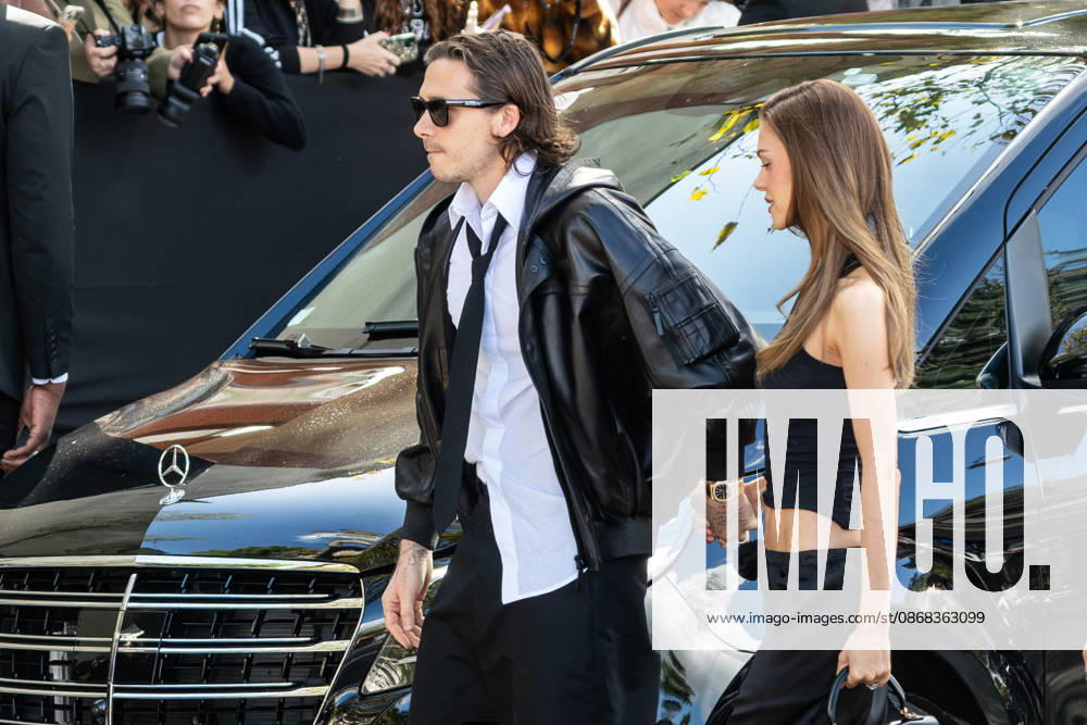 PFW - Balenciaga - Arrivals NB Brooklyn Peltz Beckham, Nicola Peltz Beckham arrived at the Balenciaga Womenswear Spring Summer 2027 show as part of Paris Fashion Week on October 01, 2026 in Paris, France. Photo by Nasser Berzane ABACAPRESS.COM Paris France