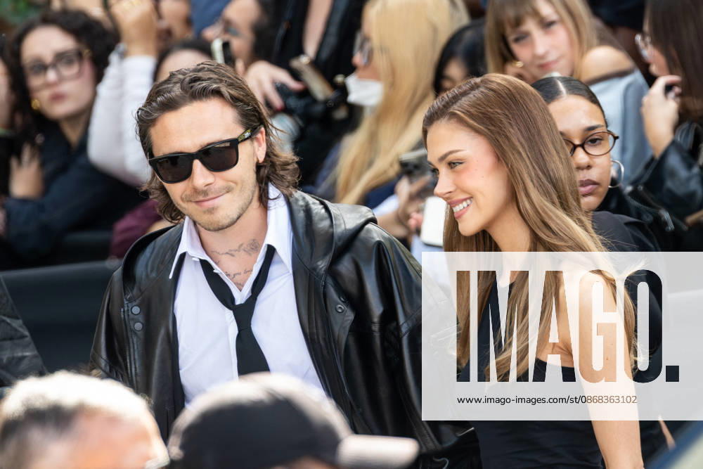 PFW - Balenciaga - Arrivals NB Brooklyn Peltz Beckham, Nicola Peltz Beckham arrived at the Balenciaga Womenswear Spring Summer 2027 show as part of Paris Fashion Week on October 01, 2026 in Paris, France. Photo by Nasser Berzane ABACAPRESS.COM Paris France