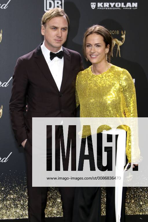 Lars Eidinger und Claudia Michelsen bei der 70. Bambi-Verleihung 2018 im Stage Theater am Potsdamer Platz. Berlin