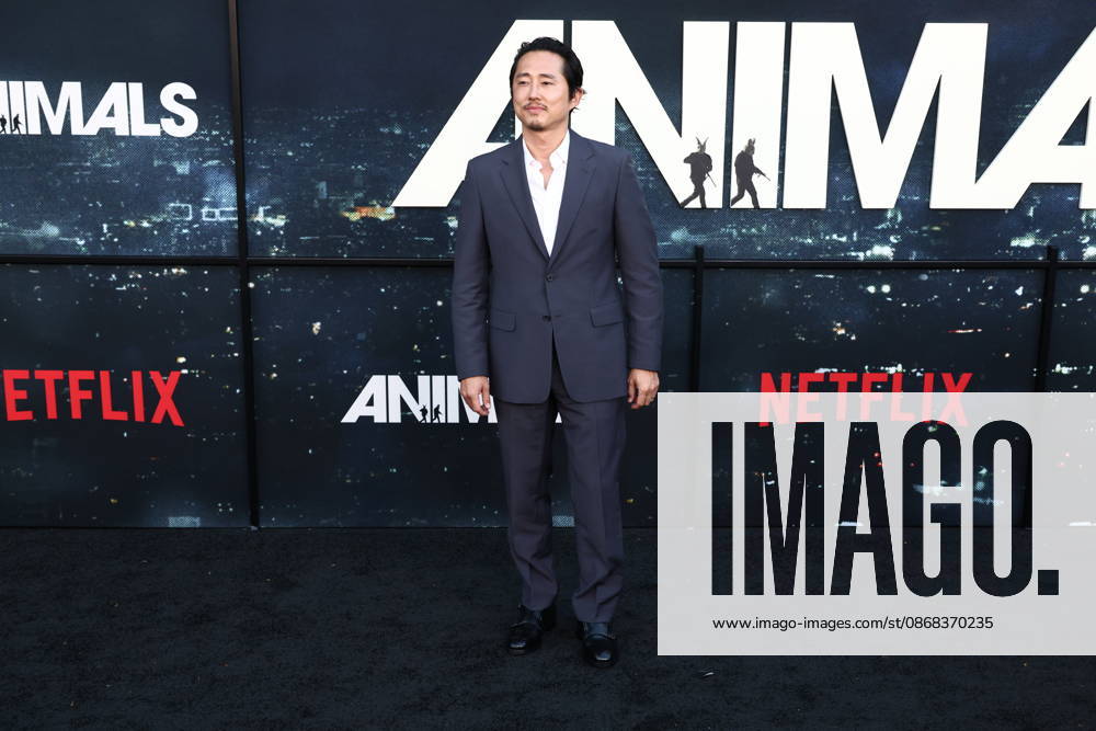 World Premiere Of Netflix s Animals Steven Yeun at the World Premiere Of Netflix s Animals held at Westwood Village Theater on October 1, 2026 in Westwood, Los Angeles, California, United States. Westwood California United States