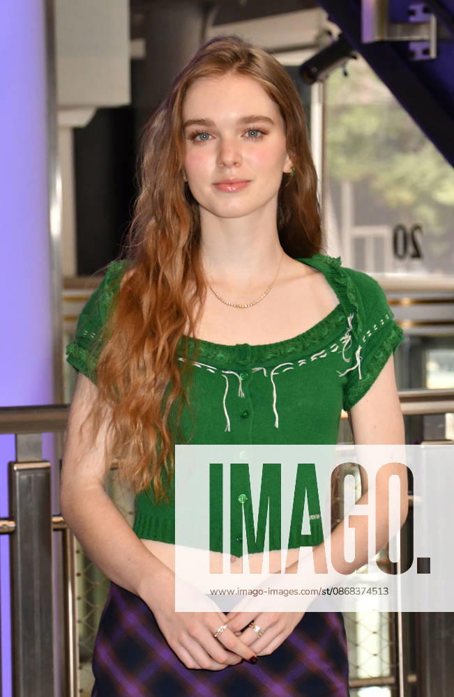 NEW YORK, NY- OCTOBER 1: Summer H. Howell pictured during a visit to he Empire State Building Ahead of the Release of Mike Flannigan s Carrie on October 1, 2026 in New York City.