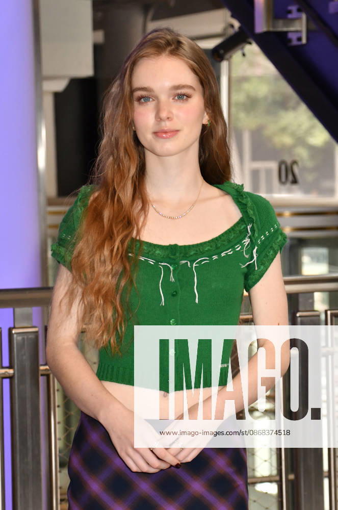 NEW YORK, NY- OCTOBER 1: Summer H. Howell pictured during a visit to he Empire State Building Ahead of the Release of Mike Flannigan s Carrie on October 1, 2026 in New York City.