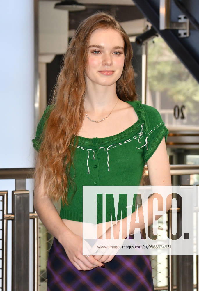 NEW YORK, NY- OCTOBER 1: Summer H. Howell pictured during a visit to he Empire State Building Ahead of the Release of Mike Flannigan s Carrie on October 1, 2026 in New York City.