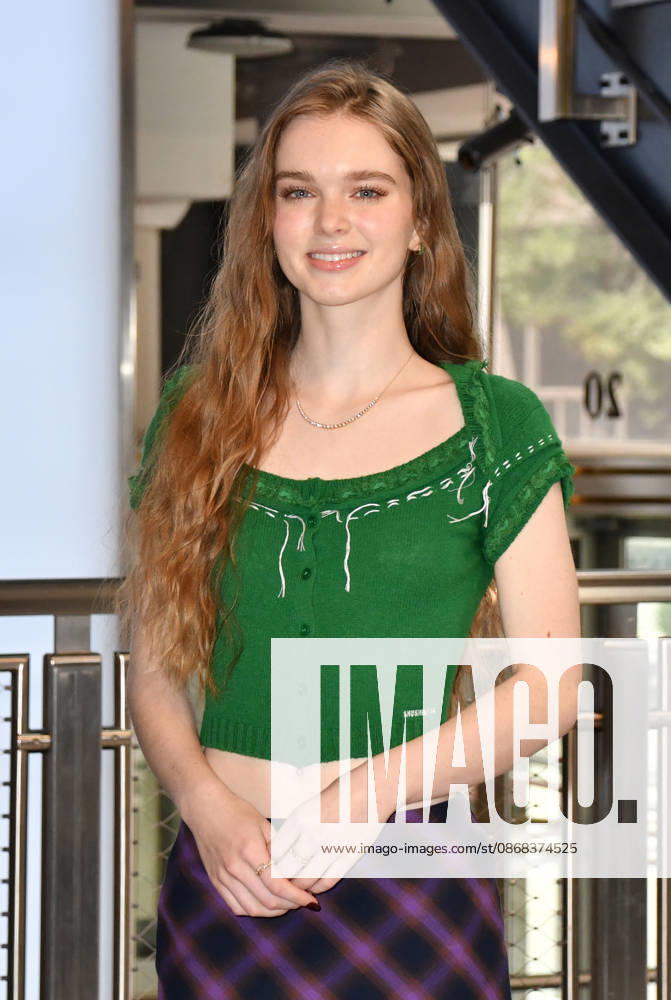 NEW YORK, NY- OCTOBER 1: Summer H. Howell pictured during a visit to he Empire State Building Ahead of the Release of Mike Flannigan s Carrie on October 1, 2026 in New York City.