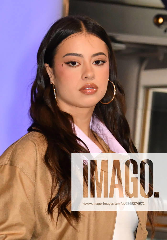 NEW YORK, NY- OCTOBER 1: Amber Midthunder pictured during a visit to he Empire State Building Ahead of the Release of Mike Flannigan s Carrie on October 1, 2026 in New York City.