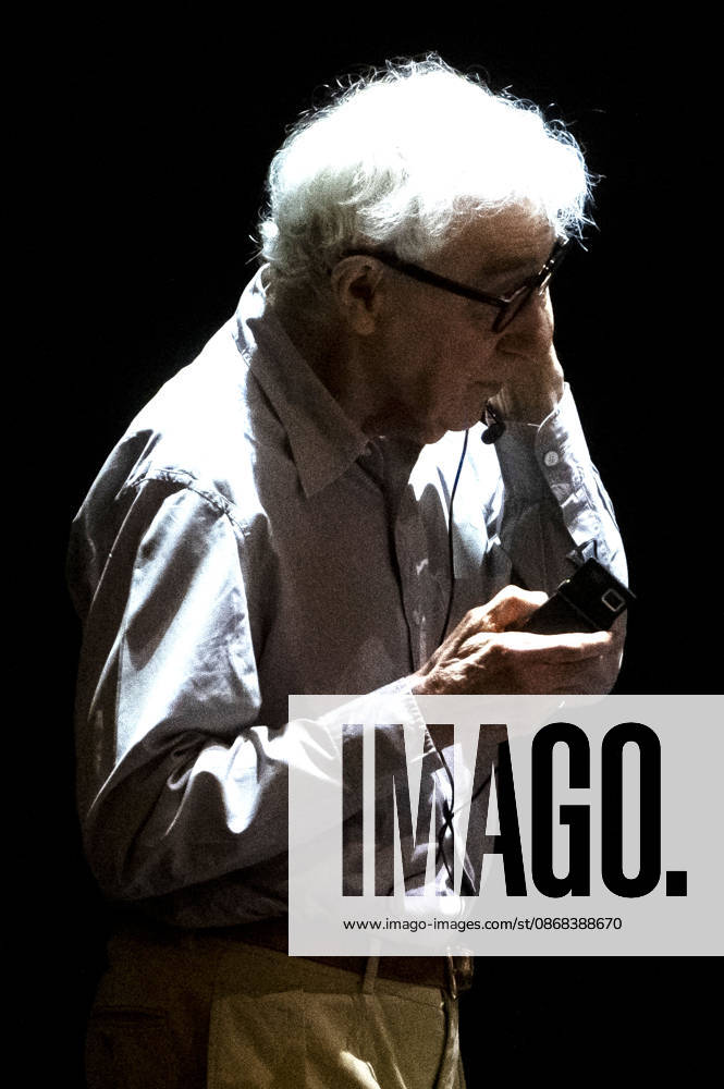 Woody Allen beim offiziellen Empfang zum Drehstart des Woody Allen Fall Project 2026 in den Teatros del Canal. Madrid