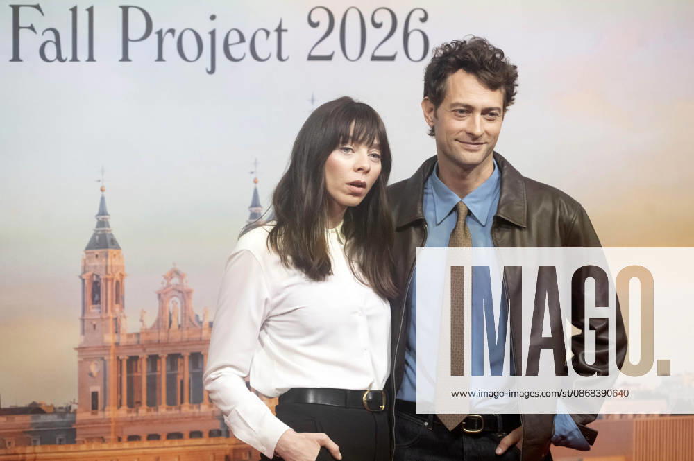 Alexi Wasser und Peter Vives beim offiziellen Empfang zum Drehstart des Woody Allen Fall Project 2026 in den Teatros del Canal. Madrid