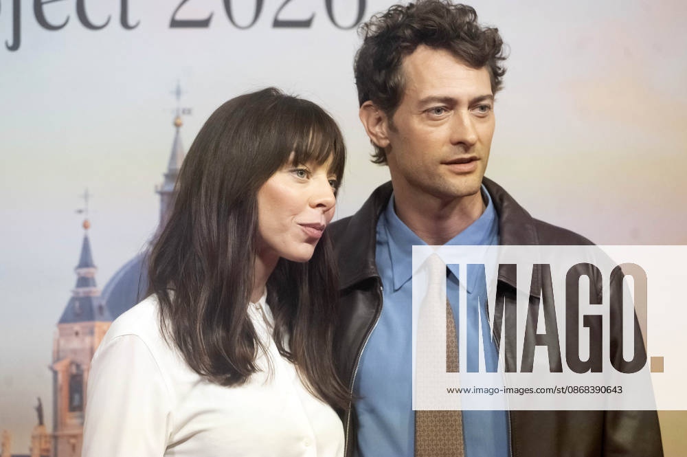 Alexi Wasser und Peter Vives beim offiziellen Empfang zum Drehstart des Woody Allen Fall Project 2026 in den Teatros del Canal. Madrid