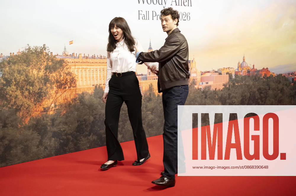 Alexi Wasser und Peter Vives beim offiziellen Empfang zum Drehstart des Woody Allen Fall Project 2026 in den Teatros del Canal. Madrid