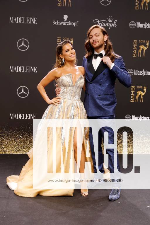 Sylvie Meis und Riccardo Simonetti bei der Verleihung Bambi 2018 am 16.11.2018 in Berlin Bambi 2018 Verleihung in Berlin