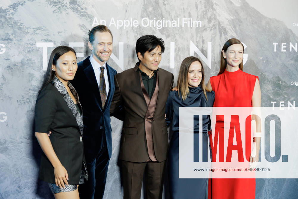 Thinley Lhamo, Tom Hiddleston, Genden Phuntsok, Jennifer Peedom and Caitriona Balfe attend the Tenzing London Gala Screening at Curzon Mayfair in London, UK on 1 October 2026.