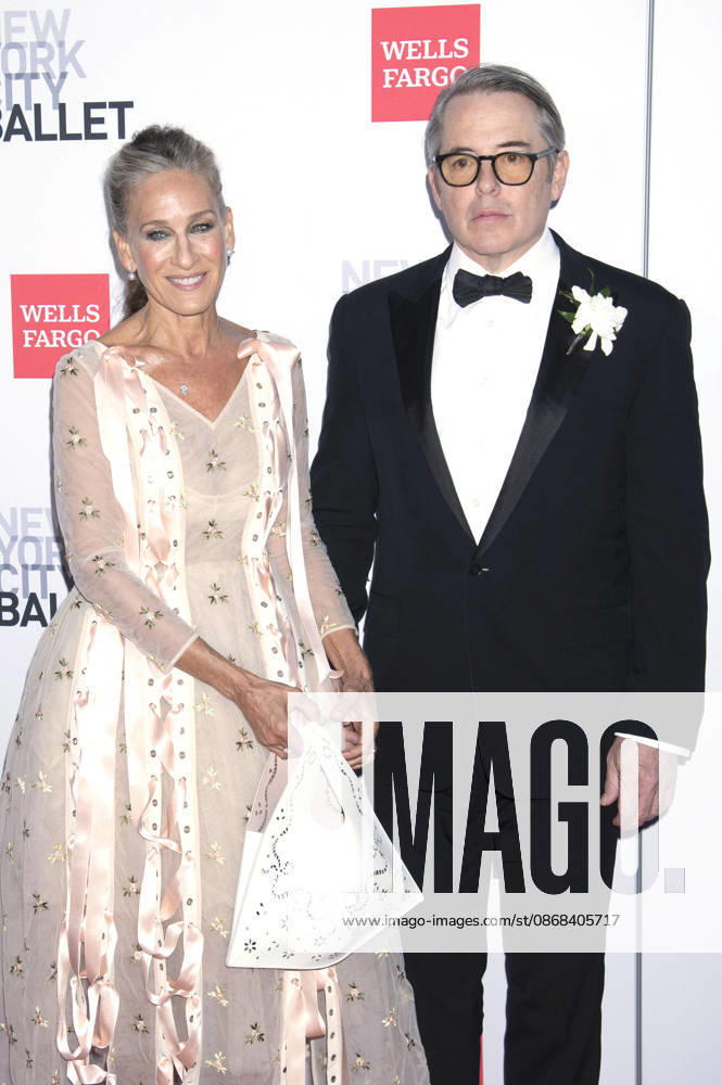 Sarah Jessica Parker und Matthew Broderick bei der New York City Ballet 2026 Fall Fashion Gala im David H. Koch Theater im Lincoln Center. New York
