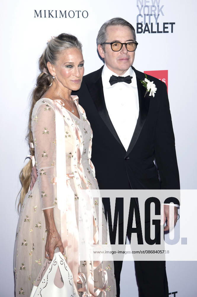 Sarah Jessica Parker und Matthew Broderick bei der New York City Ballet 2026 Fall Fashion Gala im David H. Koch Theater im Lincoln Center. New York