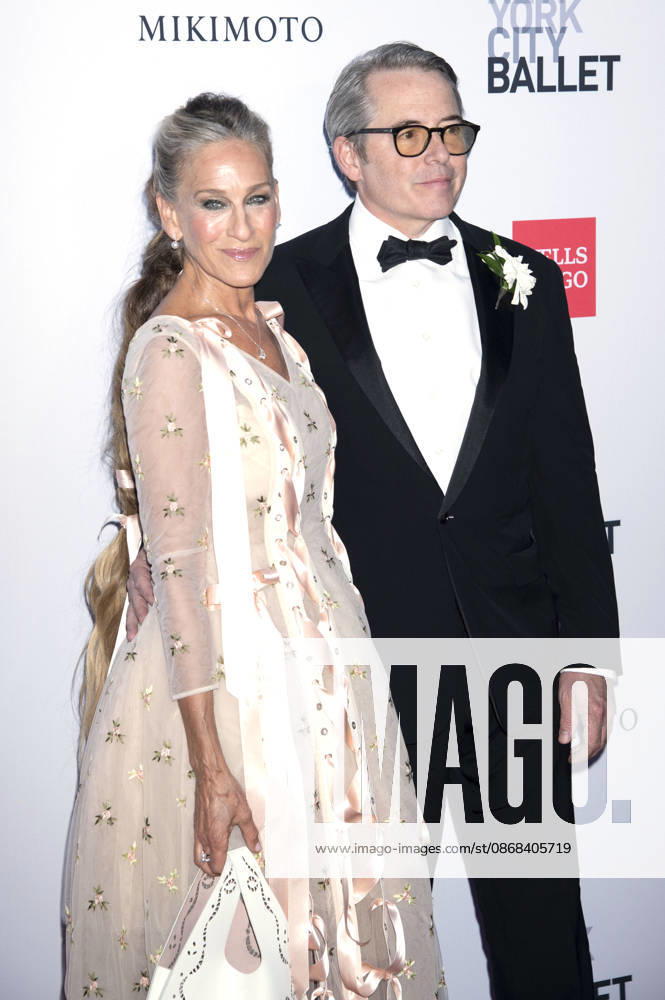 Sarah Jessica Parker und Matthew Broderick bei der New York City Ballet 2026 Fall Fashion Gala im David H. Koch Theater im Lincoln Center. New York