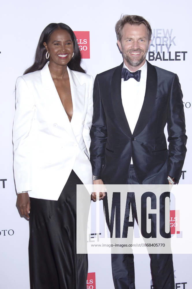 Ubah Hassan und Oliver Dachsel bei der New York City Ballet 2026 Fall Fashion Gala im David H. Koch Theater im Lincoln Center. New York