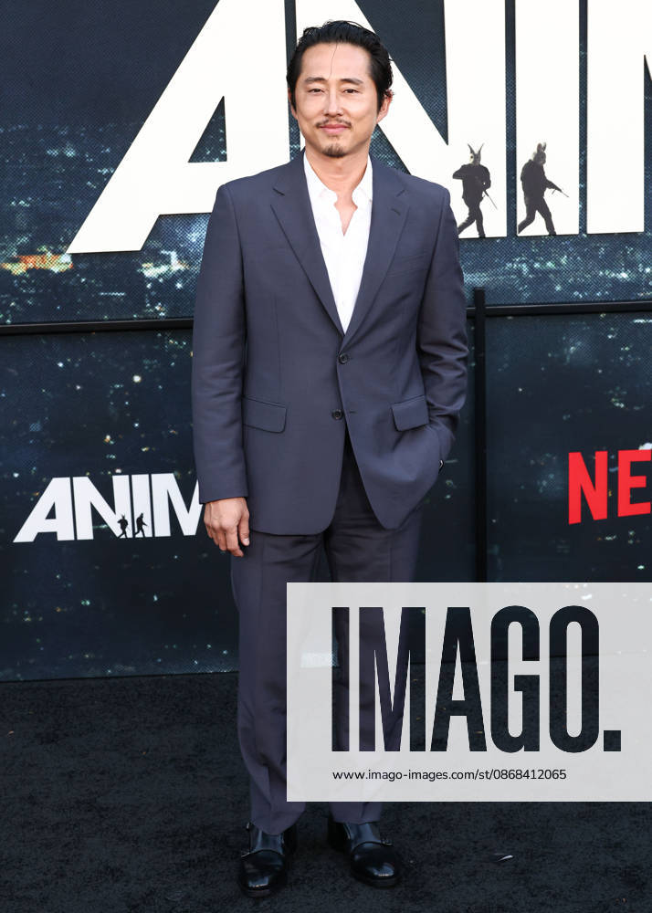 World Premiere Of Netflix s Animals WESTWOOD, LOS ANGELES, CALIFORNIA, USA - OCTOBER 01: Steven Yeun arrives at the World Premiere Of Netflix s Animals held at Westwood Village Theater on October 1, 2026 in Westwood, Los Angeles, California, United States. Westwood Westwood Village Theater California United States