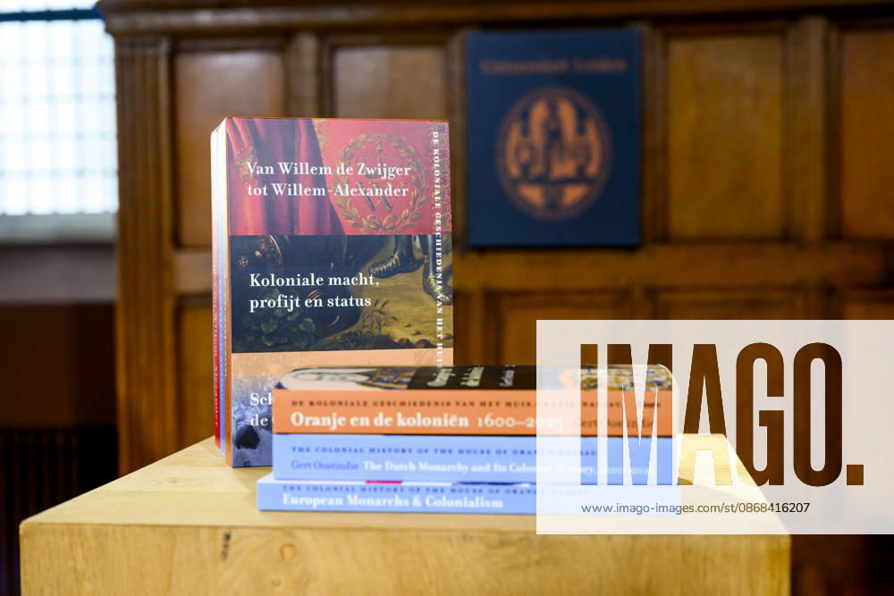 Leiden King Willem-Alexander received the findings of the independent study into the role of the House of Orange-Nassau in the Netherlands colonial history at the Academy Building of Leiden University. Â
