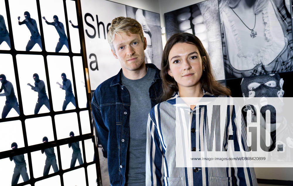 STOCKHOLM 20261002 Jakob Ganslmeier and Ana Zibelnik with the work Bereitschaft at Fotografiska’s exhibition Harder Better Faster Stronger Are Men OK STOCKHOLM SWEDEN