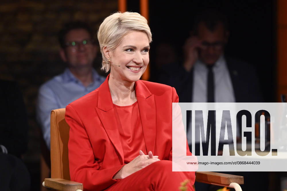Manuela Schwesig bei der Aufzeichnung der RB Talkshow 3nach9 im Radio Bremen-Studio. Bremen