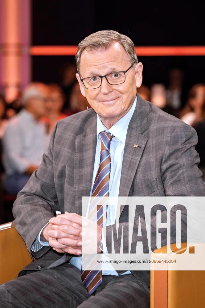 MDR - Riverboat. Bundestagsvizepräsident Bodo Ramelow anläßlich der Aufzeichnung der MDR - Talkshow Riverboat am 02.10.2026 in der Mediacity Leipzig. 20261002SFL0017