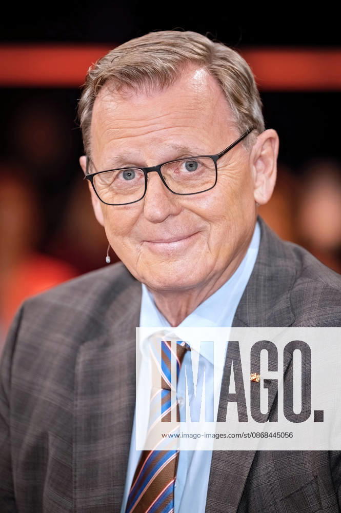 MDR - Riverboat. Bundestagsvizepräsident Bodo Ramelow anläßlich der Aufzeichnung der MDR - Talkshow Riverboat am 02.10.2026 in der Mediacity Leipzig. 20261002SFL0018