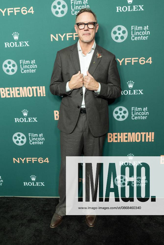Matthew Lillard attends screening of Behemoth at annual NYFF64 at Alice Tully Hall at Lincoln Center in New York, NY on October 2, 2026. Bronx USA - ZUMAr339 20261002_znp_r339_047