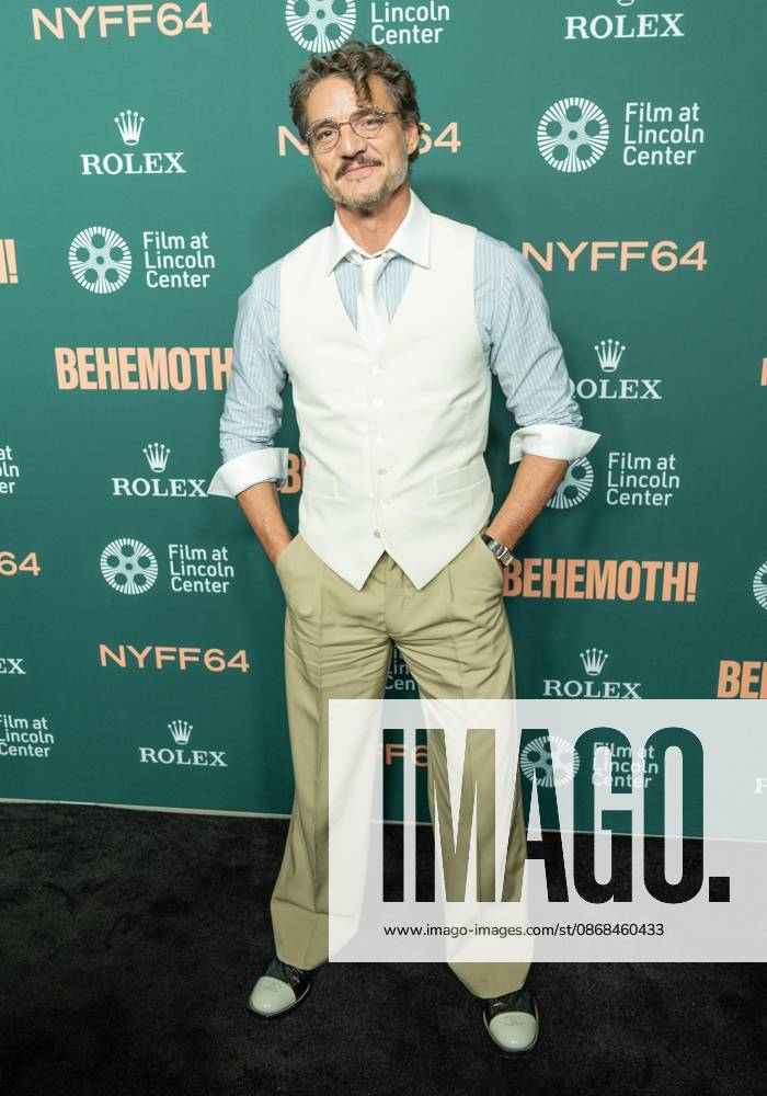 Pedro Pascal wearing dress by Chanel attends screening of Behemoth at annual NYFF64 at Alice Tully Hall at Lincoln Center in New York, NY on October 2, 2026. Bronx USA - ZUMAr339 20261002_znp_r339_038