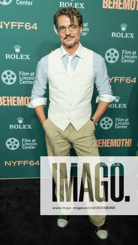 Pedro Pascal wearing dress by Chanel attends screening of Behemoth at annual NYFF64 at Alice Tully Hall at Lincoln Center in New York, NY on October 2, 2026. Bronx USA - ZUMAr339 20261002_znp_r339_030