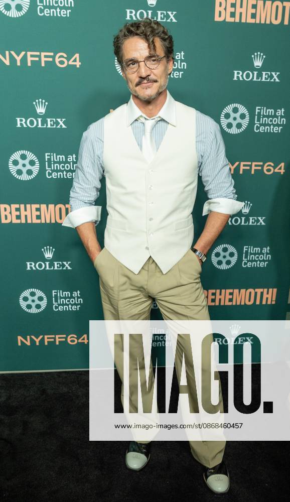 Pedro Pascal wearing dress by Chanel attends screening of Behemoth at annual NYFF64 at Alice Tully Hall at Lincoln Center in New York, NY on October 2, 2026. Bronx USA - ZUMAr339 20261002_znp_r339_031