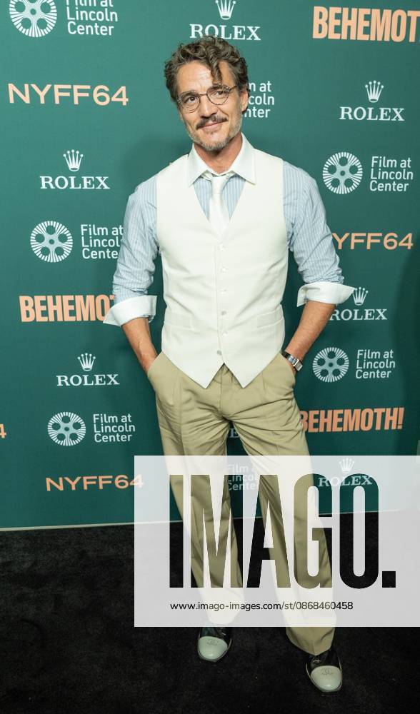 Pedro Pascal wearing dress by Chanel attends screening of Behemoth at annual NYFF64 at Alice Tully Hall at Lincoln Center in New York, NY on October 2, 2026. Bronx USA - ZUMAr339 20261002_znp_r339_032