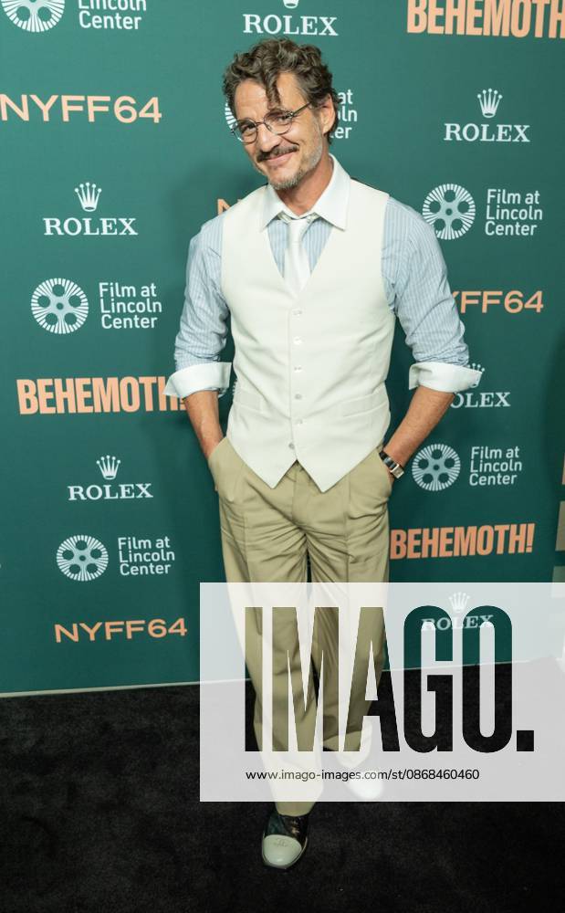 Pedro Pascal wearing dress by Chanel attends screening of Behemoth at annual NYFF64 at Alice Tully Hall at Lincoln Center in New York, NY on October 2, 2026. Bronx USA - ZUMAr339 20261002_znp_r339_034