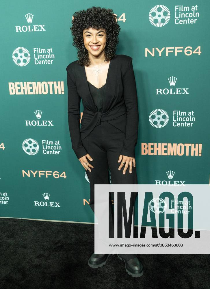 Kaya Ralls attends screening of Behemoth at annual NYFF64 at Alice Tully Hall at Lincoln Center in New York, NY on October 2, 2026. Bronx USA - ZUMAr339 20261002_znp_r339_009