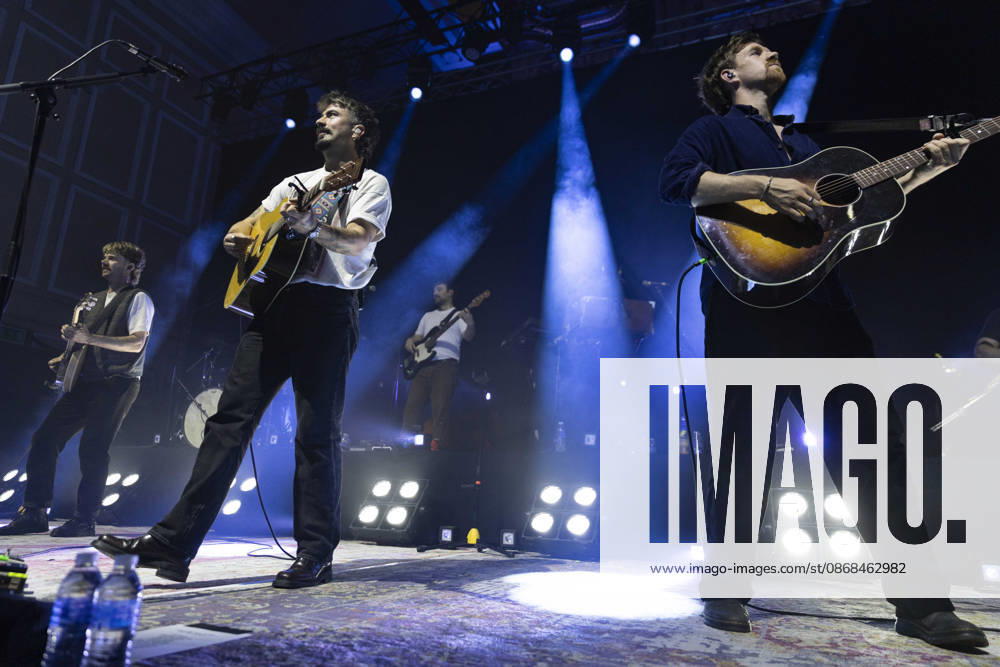Amble, performs live, at O2 City Hall, Newcastle, UK, on 2 October 2026 Ross McNerney, Robbie Cunningham and Oisin McCaffrey of Amble, performs live, at O2 City Hall, Newcastle, UK, on 2 October 2026, Credit:David Wala Avalon Tyne and Wear, Newcastle