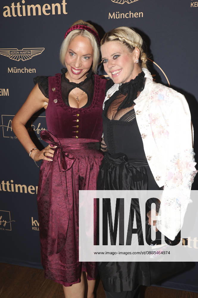 Sarah Kahn und Pia Bolte beim 2. Fine Time Business Club Oktoberfest 2026 im Käfer-Stammhaus. München