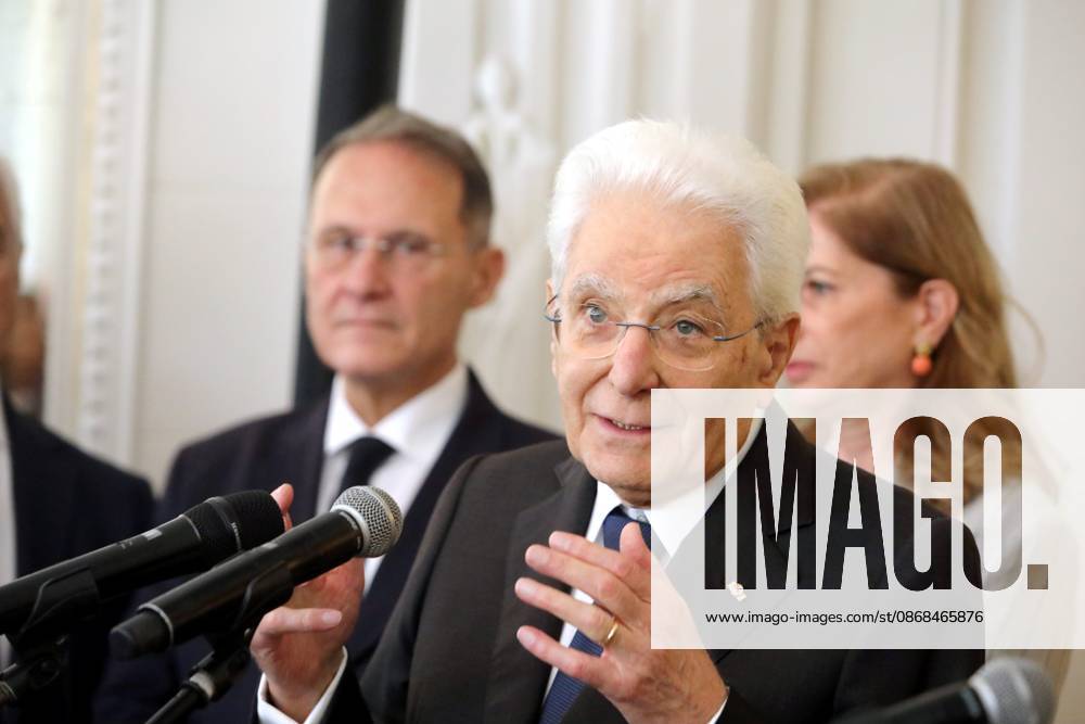 Sergio Mattarella in Monaco PHOTOPQR NICE MATIN Cyril Dodergny Monaco October 3, 2026 Monaco, October 3, 2026, Hotel Hermitage Italian President,Sergio Mattarella, and his daughter Laura, met with Italians residing in Monaco Monaco, October 3, 2026 – Hotel Hermitage – Italian President Sergio Mattarella and his daughter Laura met with Italians residing in Monaco Monaco, France