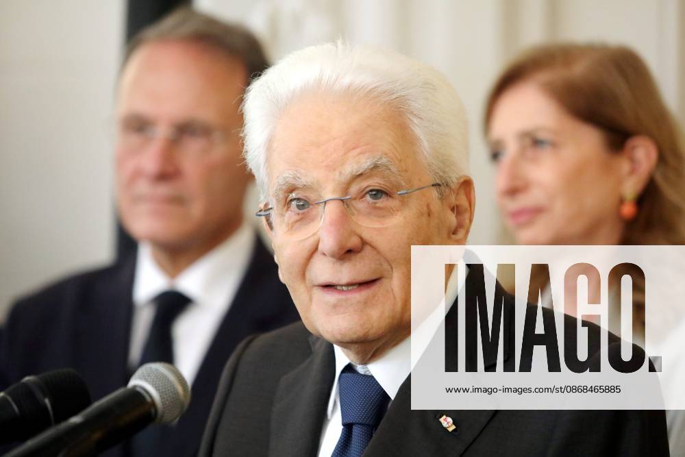Sergio Mattarella in Monaco PHOTOPQR NICE MATIN Cyril Dodergny Monaco October 3, 2026 Monaco, October 3, 2026, Hotel Hermitage Italian President,Sergio Mattarella, and his daughter Laura, met with Italians residing in Monaco Monaco, October 3, 2026 – Hotel Hermitage – Italian President Sergio Mattarella and his daughter Laura met with Italians residing in Monaco Monaco, France