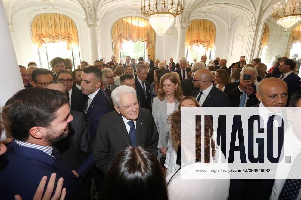 Sergio Mattarella in Monaco PHOTOPQR NICE MATIN Cyril Dodergny Monaco October 3, 2026 Monaco, October 3, 2026, Hotel Hermitage Italian President,Sergio Mattarella, and his daughter Laura, met with Italians residing in Monaco Monaco, October 3, 2026 – Hotel Hermitage – Italian President Sergio Mattarella and his daughter Laura met with Italians residing in Monaco Monaco, France