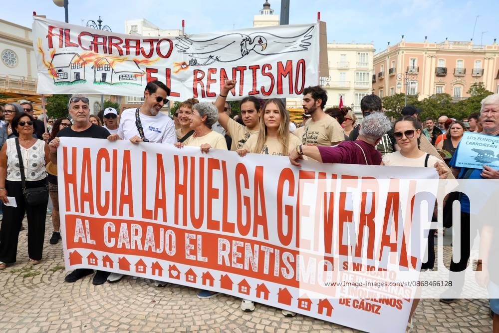 Cádiz Takes to the Streets for Decent Housing Photo of the protest in Cádiz for decent housing, organized by the Tenants Union October 3, 2026, in Cádiz, Andalusia, Spain October 3, 2026 Cádiz Cádiz Spain