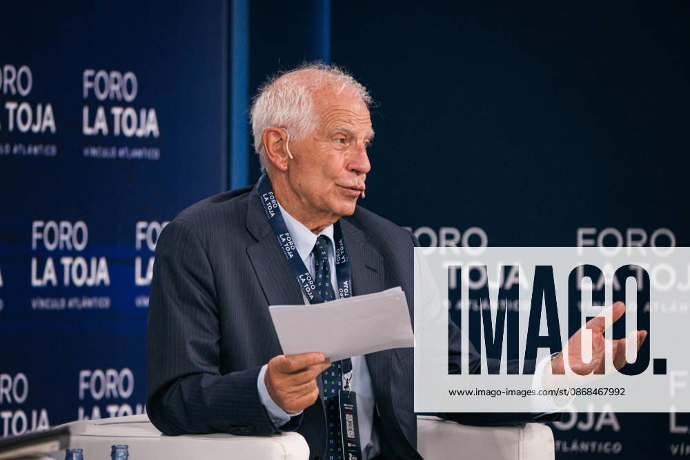 Third Day of the La Toja Vínculo Atlántico Forum Josep Borrell, former High Representative of the European Union for Foreign Affairs and Security Policy, during the La Toja Vínculo Atlántico Forum on October 3, 2026, in O Grove, Pontevedra, Galicia, Spain. The La Toja Vínculo Atlántico Forum is a renowned annual forum for debate and reflection focused on the defense of liberal democracy, the Atlantic partnership, and international cooperation. Founded in 2019 on the initiative of Josep Piqué, Amancio López Seijas, and the Hotusa Group, it brings together prominent political and business leaders, academics, and representatives of civil society on the island of La Toja. OCTOBER 3, 2026 Elena Ferná O Grove, Pontevedra, Galicia O Grove, Pontev