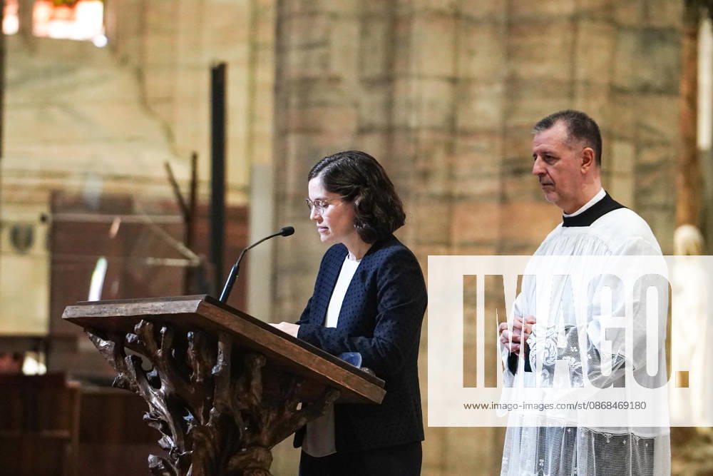 IPA89253294 - MILAN, October 3, 2026 - Ordination ceremony for temporary deacons held in Milan Cathedral by Archbishop Mario Delpini.