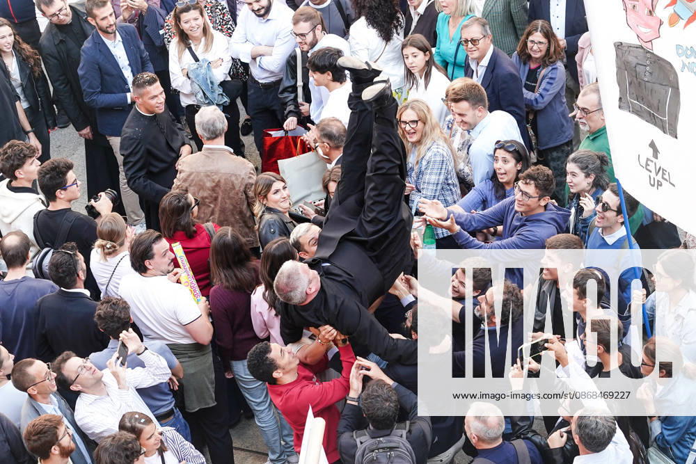 IPA89253445 - MILAN, October 3, 2026 - Ordination ceremony for temporary deacons held in Milan Cathedral by Archbishop Mario Delpini.