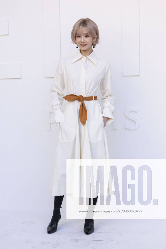 Tony Leung Ka-fai and Liu Shishi at the photocall for the Céline Spring Summer 2027 Women’s Ready-to-Wear collection during Paris Fashion Week (PFW) at the National Archives Museum in Paris, France, on October 3, 2026. Olivier Borde, Bestimage. Photocall at the Céline fashion show as part of Paris RTW Spring Summer 2027 Fashion Week, held at the Musée National des Archives on October 3, 2026, in Paris, France. Paris, France