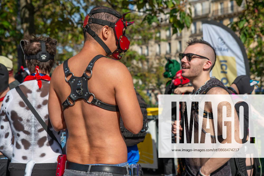Thousands March During Pride Parade - Paris Thousands of people march from Place d Italie to Bastille during the Pride Parade to defend the rights of LGBTQ+ individuals in Paris, France on October 3, 2026. Photo by Denis Prezat ABACAPRESS.COM Paris France
