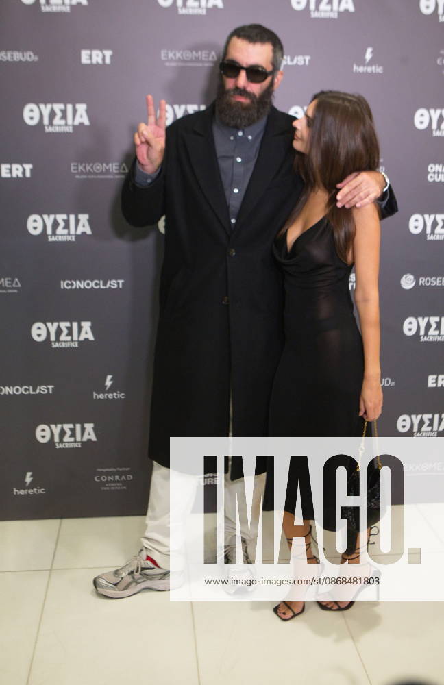 Director Romain Gavras attends the Greek premiere of his new film Sacrifice at the Onassis Stegi in Athens, joined by international guests including Vincent Cassel and Emily Ratajkowski. The film, which features an all-star cast including Anya Taylor-Joy, Chris Evans, Salma Hayek Pinault, John Malkovich and Charli XCX, was presented in Athens following its international premiere in Toronto. Athens Greece - ZUMAv62_ 20261003_zaf_v62_019