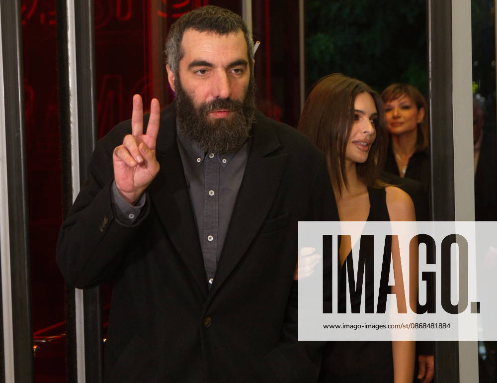 Director Romain Gavras attends the Greek premiere of his new film Sacrifice at the Onassis Stegi in Athens, joined by international guests including Vincent Cassel and Emily Ratajkowski. The film, which features an all-star cast including Anya Taylor-Joy, Chris Evans, Salma Hayek Pinault, John Malkovich and Charli XCX, was presented in Athens following its international premiere in Toronto. Athens Greece - ZUMAv62_ 20261003_zaf_v62_011