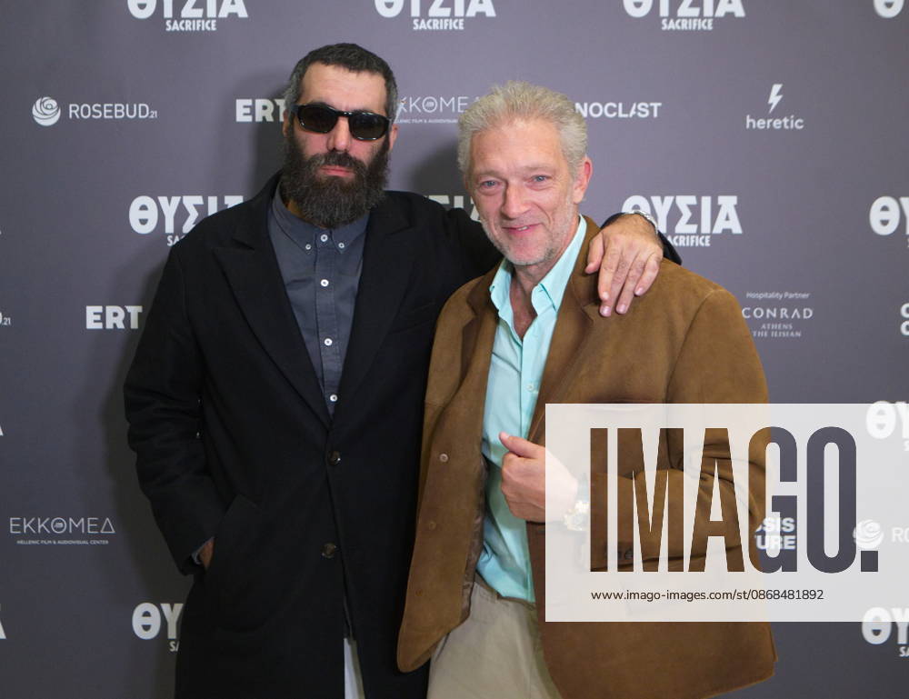 Director Romain Gavras attends the Greek premiere of his new film Sacrifice at the Onassis Stegi in Athens, joined by international guests including Vincent Cassel and Emily Ratajkowski. The film, which features an all-star cast including Anya Taylor-Joy, Chris Evans, Salma Hayek Pinault, John Malkovich and Charli XCX, was presented in Athens following its international premiere in Toronto. Athens Greece - ZUMAv62_ 20261003_zaf_v62_013