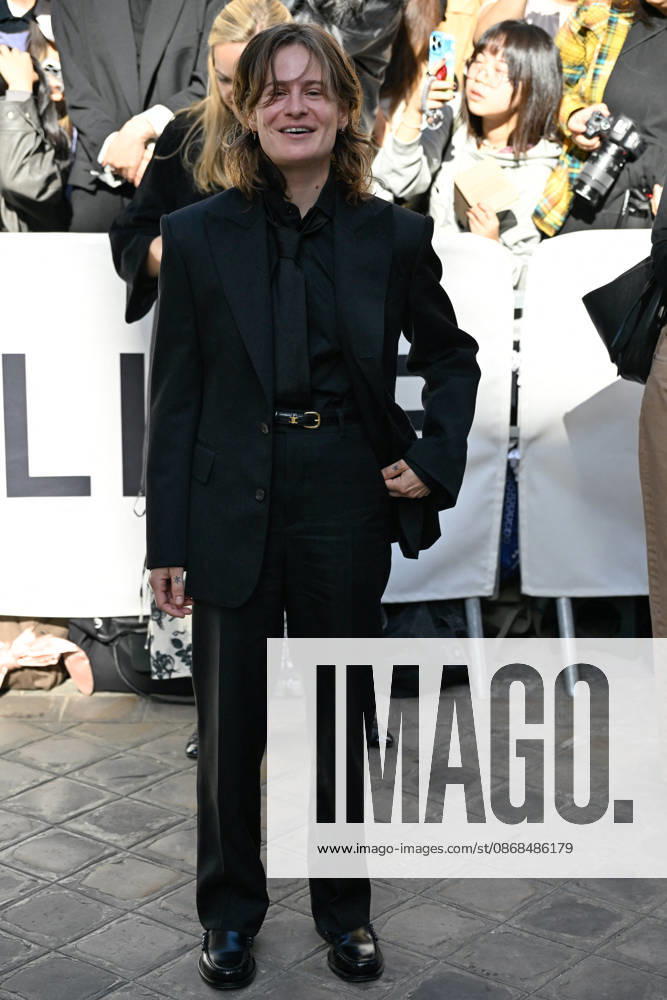 PFW Celine Outside Arrivals Rahim Redcar aka Christine and the Queens arriving at the Celine show during Paris Fashion Week, in Paris, France on 3 October 2026. Photo by Julien Reynaud APS-Medias ABACAPRESS.COM Paris France