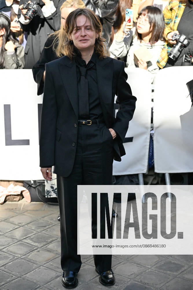 PFW Celine Outside Arrivals Rahim Redcar aka Christine and the Queens arriving at the Celine show during Paris Fashion Week, in Paris, France on 3 October 2026. Photo by Julien Reynaud APS-Medias ABACAPRESS.COM Paris France