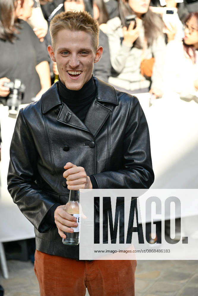 PFW Celine Outside Arrivals Valentin Campagne arriving at the Celine show during Paris Fashion Week, in Paris, France on 3 October 2026. Photo by Julien Reynaud APS-Medias ABACAPRESS.COM Paris France