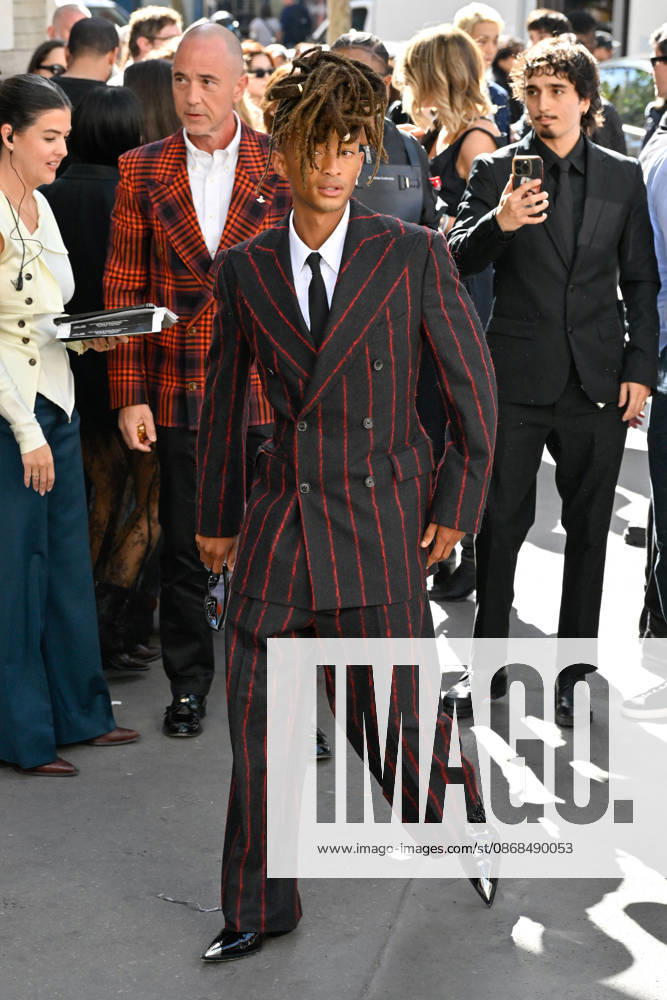 PFW Vivienne Westwood Outside Arrivals Jaden Smith arriving at the Vivienne Westwood show during Paris Fashion Week, in Paris, France on 3 October 2026. Photo by Julien Reynaud APS-Medias ABACAPRESS.COM Paris France